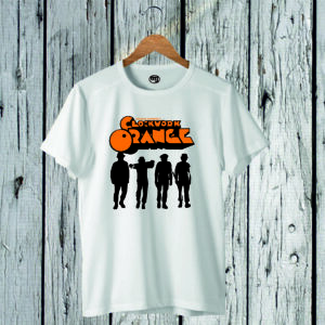 Remera Naranja Mecanica Stanley kubrick