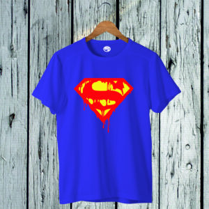 Remera Superman Logo Sangre