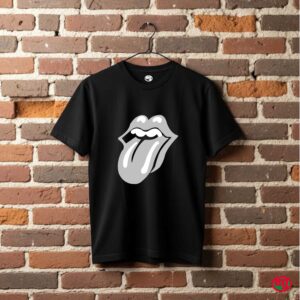 Rolling Stones Lengua PLATEADA