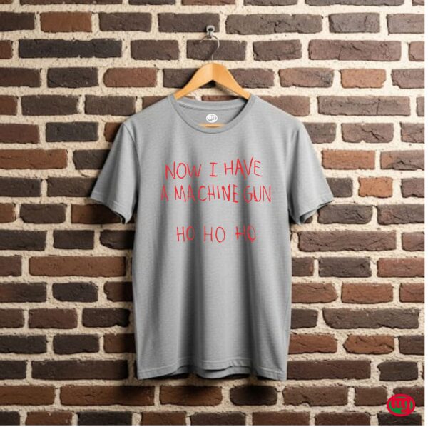 Remera Duro de Matar HO HO HO