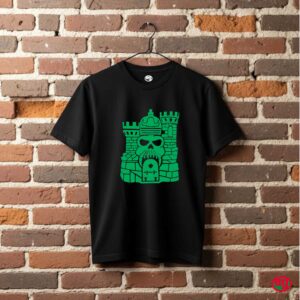 Remera estampada Castillo Grayskull