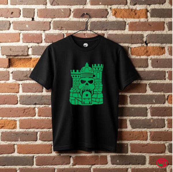 Remera estampada Castillo Grayskull