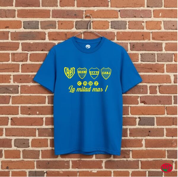 Remera Boca Escudos