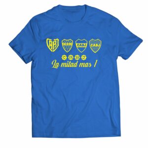 Remera Boca Escudos