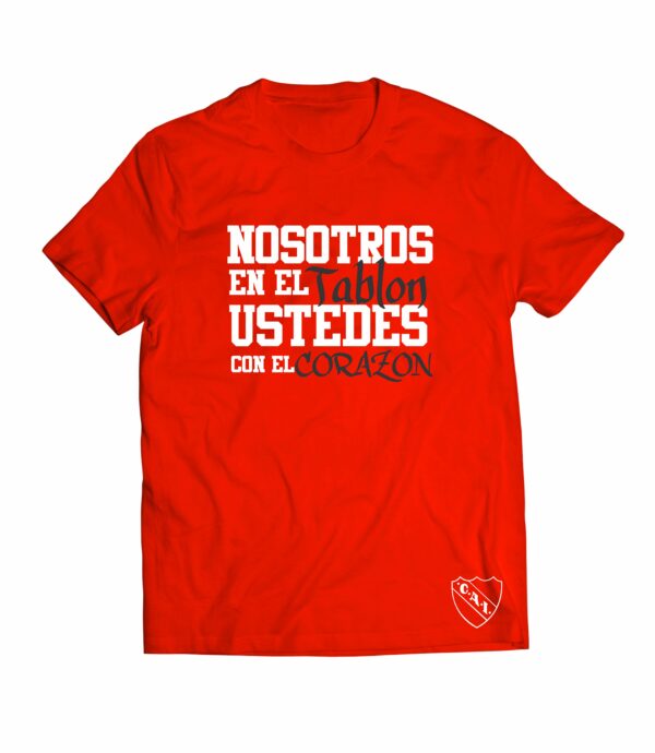 Remera Nosotros en el Tablon