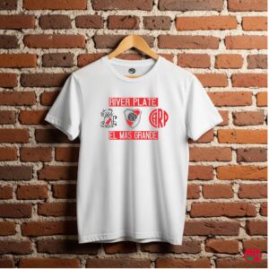 Remera River Escudos