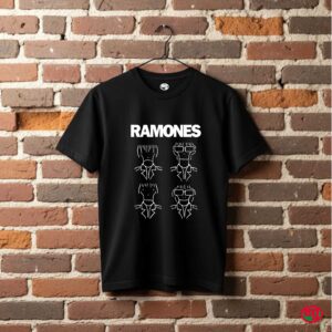 Remera Ramones Caras