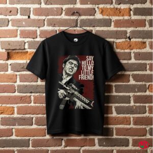 Remera Say hello to my little Friend