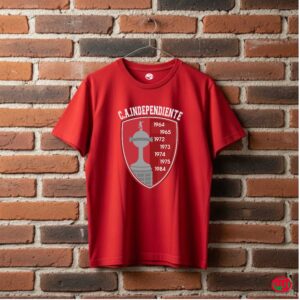 Remera Independiente Parche copa Libertadores